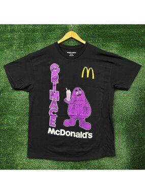McDonalds Grimace Shake Poster T-Shirt Size Extra Large